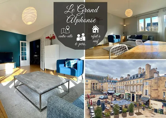 Apartamento Le Grand Alphonse - Superbe T4 - 6 Pers